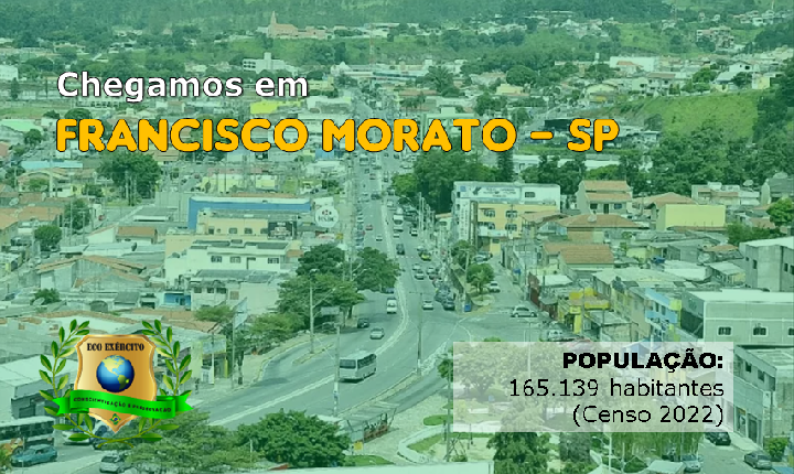 Chegamos em Francisco Morato