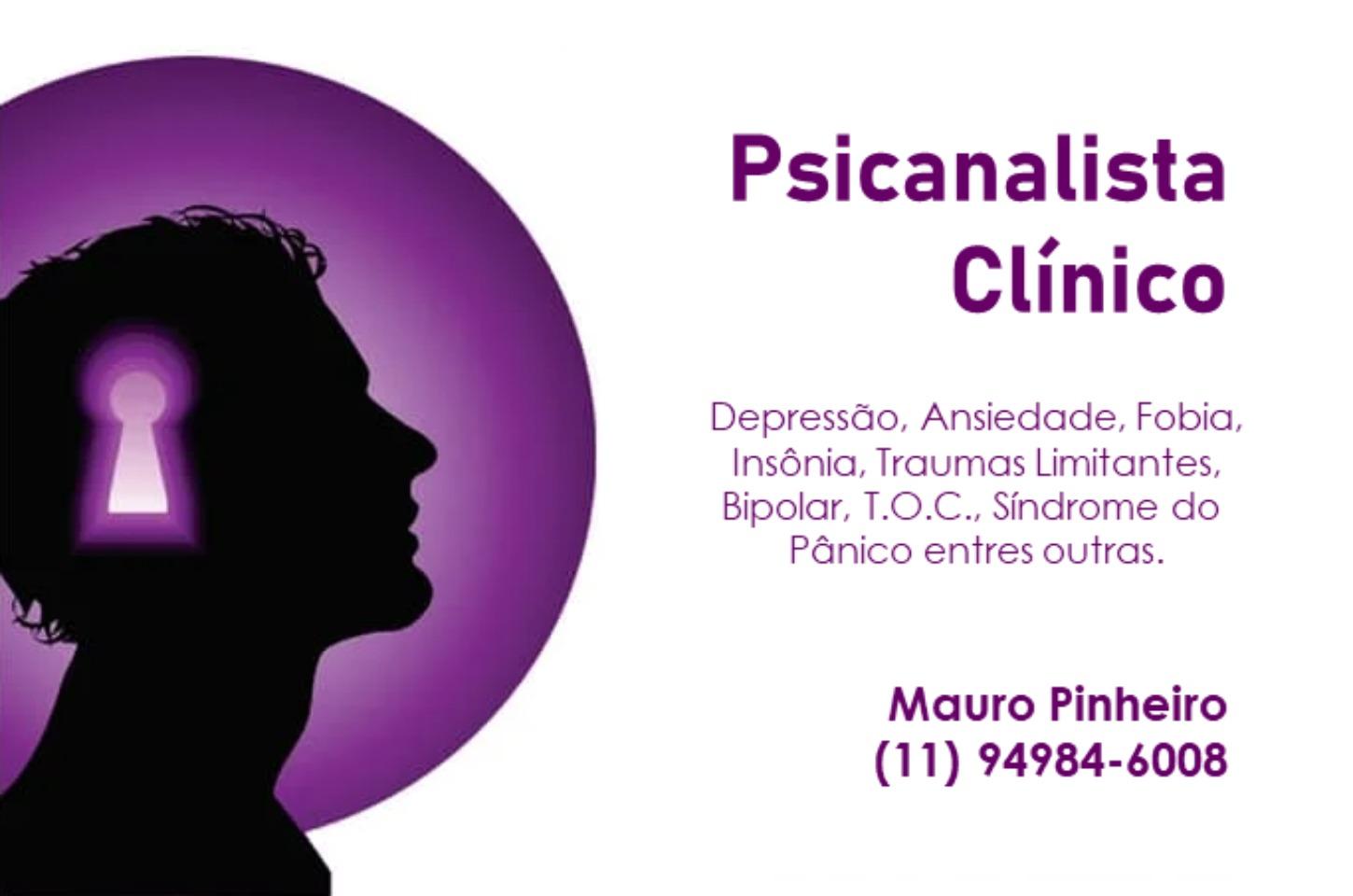 Psicanalista Clínico Mauro Pinheiro