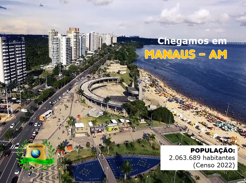 Chegamos em Manaus - AM