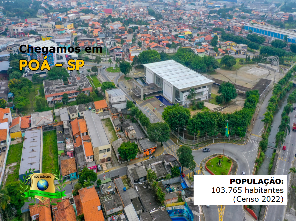 Chegamos em Poá - SP