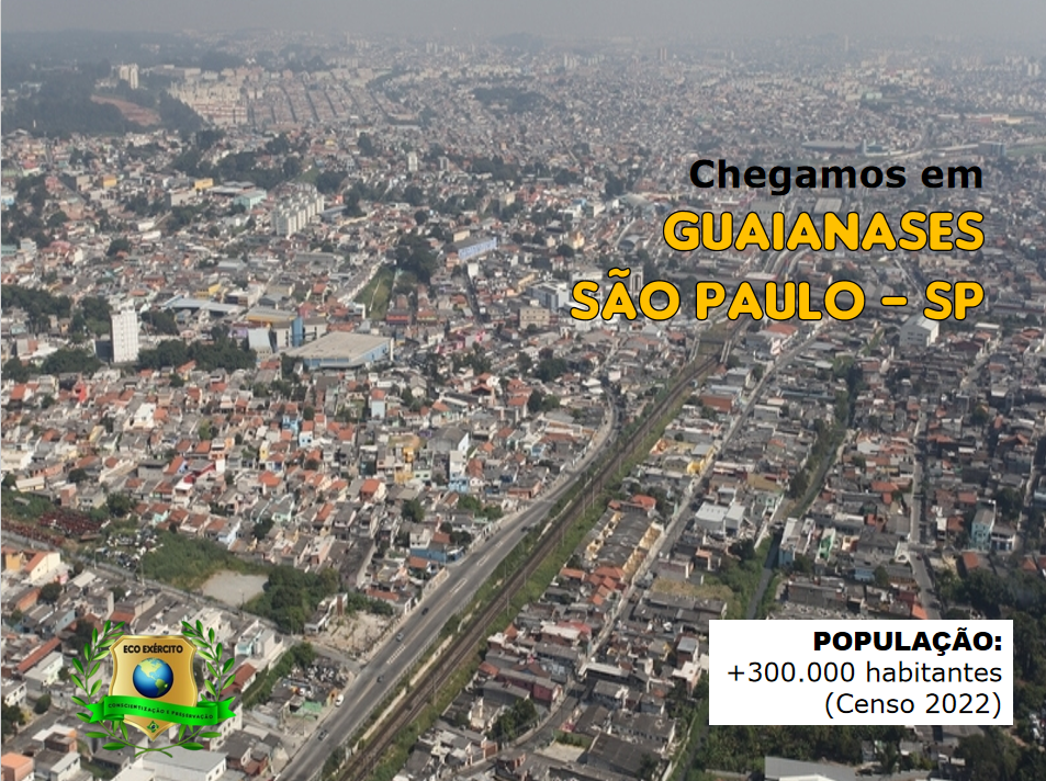 Chegamos no Distrito de Guaianases - São Paulo - SP