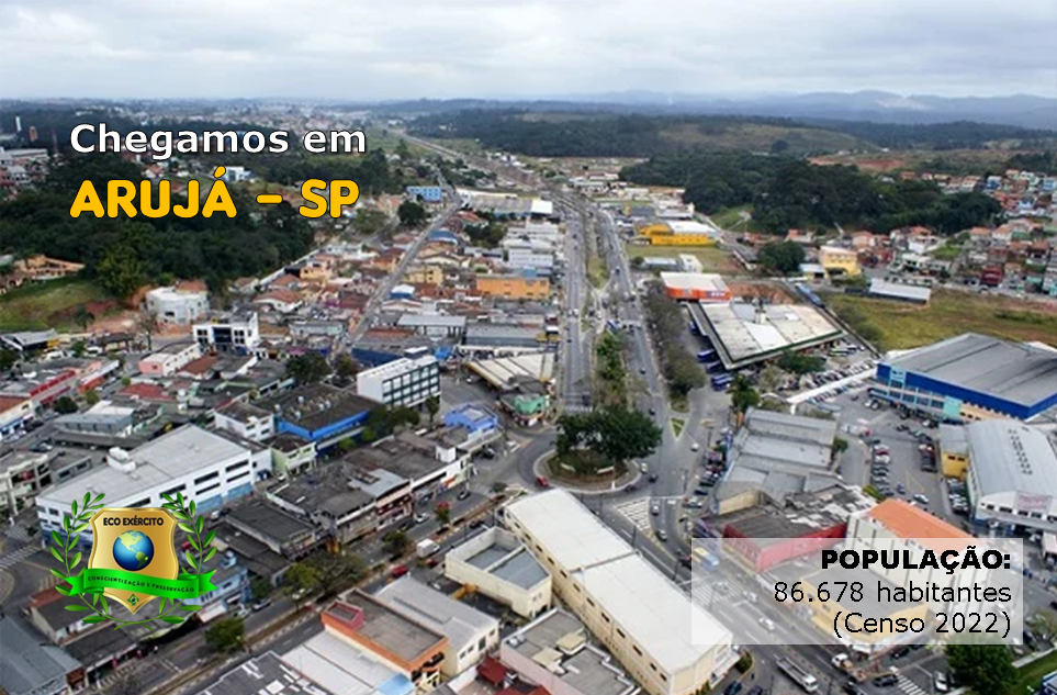 Chegamos em Arujá - SP
