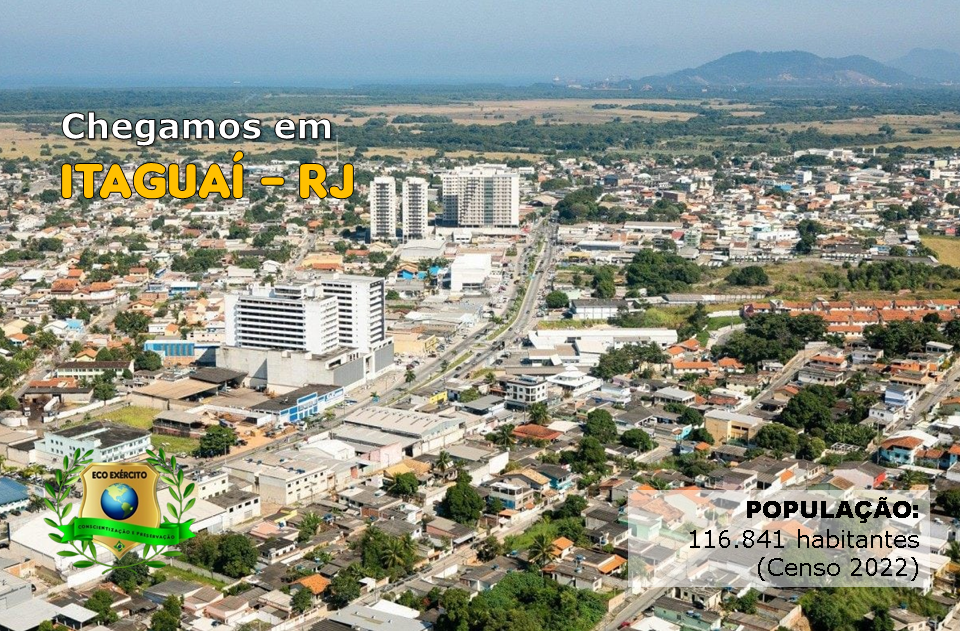 Chegamos em Itaguaí - RJ