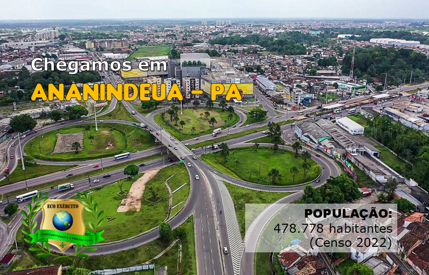 Chegamos em Ananindeua - PA