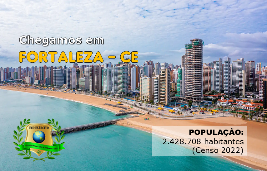 Chegamos em Fortaleza - CE