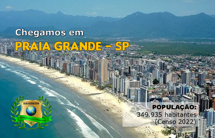 Chegamos em Praia Grande - SP
