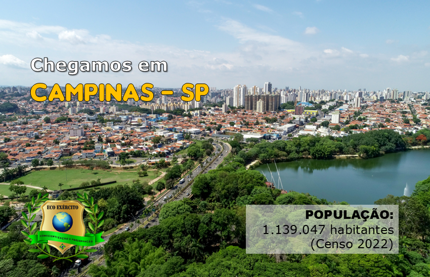 Chegamos em Campinas - SP