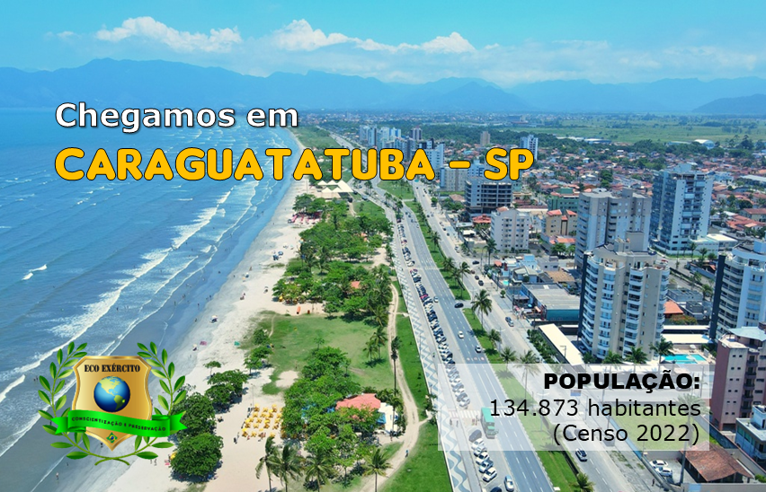 Chegamos em Caraguatatuba - SP