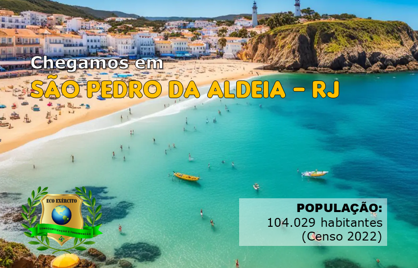 Chegamos em São Pedro da Aldeia - RJ