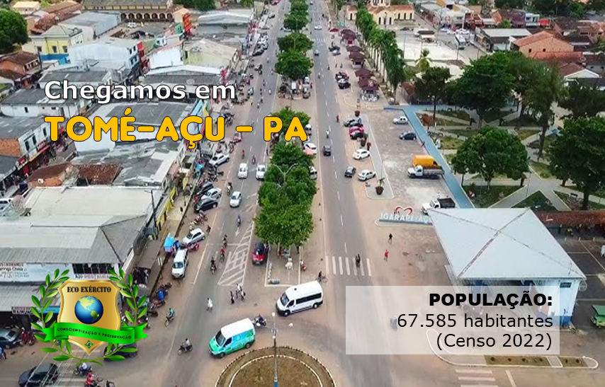 Chegamos em Tomé-Açu - PA