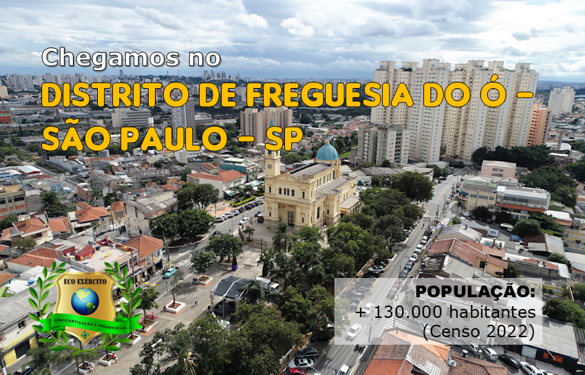 Chegamos no Distrito de Freguesia do Ó - São Paulo - SP